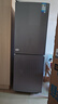 美的（Midea）186雙開(kāi)門(mén)兩門(mén)低音節能省電風(fēng)冷無(wú)霜深冷速凍租房宿舍小戶(hù)型家用電冰箱BCD-186WMA 家電國家補貼 曬單實(shí)拍圖