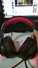 墨頓 適用漫步者HECATE G4耳罩G4s/Pro雷霆版G33BT G30s  GM660 G2BT耳機套頭戴游戲海綿套橫梁墊配件 黑皮紅網(wǎng)耳機套一對【蛋白皮】 曬單實(shí)拍圖