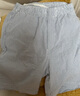 優(yōu)衣庫男裝女裝彈力松緊短褲休閑運(yùn)動(dòng)中褲起居褲/可外穿474123 474123/64湖藍(lán)色 S /165/72A 曬單實(shí)拍圖