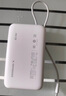 vivo22.5W充電寶自帶線2萬毫安【3C認證可上飛機】雙向快充適配蘋果小米華為OPPOiQOO充電寶蘋果充電寶 曬單實拍圖