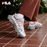 斐樂(lè )（FILA）官方女鞋老爹鞋運動(dòng)鞋2025秋季新款鞋子蕨草鞋2休閑鞋 煙玫瑰粉/巖脊灰-RR 36.5 曬單實(shí)拍圖