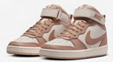 耐克（NIKE）女鞋COURT BOROUGH MID 2復古耐磨板鞋CD7782-125 白色  38  曬單實(shí)拍圖
