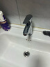 JOCBO【德國(guó)】面盆水龍頭全銅主體衛(wèi)生間冷熱器二合一洗手盆水龍頭 面盆水龍頭【全銅加厚】亮銀 贈(zèng)80CM原裝進(jìn)水管*2 曬單實(shí)拍圖