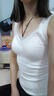 莫代爾保暖背心女帶胸墊2025新款秋冬季加厚發(fā)熱無(wú)痕免穿文胸塑身打底衫 燕麥灰【單件裝】 M 【推薦90-105斤】 曬單實(shí)拍圖