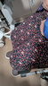 棉褲女純手工棉花褲冬裝加厚寬松中老年人奶奶保暖高腰媽媽長(cháng)棉褲 紫色碎花 5XL 高155-174厘重160-175斤） 曬單實(shí)拍圖