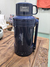 摩飛電器（Morphyrichards）電熱水壺便攜式燒水壺旅行熱水壺燒水杯真空保溫壺不銹鋼保溫瓶大容量戶(hù)外 MR6061 1L 輕奢藍 曬單實(shí)拍圖