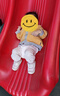 江博士學(xué)步鞋步前鞋秋季男女童卡通幼兒步前鞋童鞋B13243W010粉紅/米22 曬單實(shí)拍圖