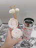 可愛保溫杯高顏值女生水杯凱蒂貓兒童杯子學(xué)生禮物大容量不銹鋼杯 小熊凱蒂貓保溫杯450ml 單杯 曬單實拍圖