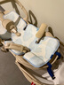 babycare天絲苧麻車(chē)席透氣寶寶專(zhuān)用手推車(chē)坐墊通用席子云朵樂(lè )章38×70CM 曬單實(shí)拍圖