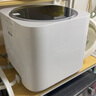 美的（Midea）迷你洗衣機全自動(dòng) MNB10-03WE 內衣洗衣機小型迷你嬰兒 懶人洗衣機 95℃除菌螨 以舊換新 曬單實(shí)拍圖