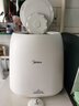 美的（Midea）0.5公斤內(nèi)衣洗衣機家用全自動烘干 迷你懶人洗衣機95℃高溫煮洗除菌除螨免晾曬洗烘一體MND5VD0WE 曬單實拍圖