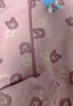 迷你巴拉巴拉嬰兒連體衣棉服外出幼兒衣服保暖雙面絨兩面穿外套2025冬新款 紫色調(diào)00377 90cm 曬單實(shí)拍圖