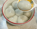 三全寧波風(fēng)味黑芝麻湯圓1kg約84只 經(jīng)典簡(jiǎn)裝早餐家庭裝元宵 曬單實(shí)拍圖