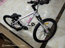 喜德盛兒童自行車(chē)小王子變速車(chē)7速青少年學(xué)生通勤運動(dòng)騎行單車(chē) 白粉色  曬單實(shí)拍圖