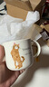 同合日本進(jìn)口sugarland貓咪馬克杯釉下彩陶瓷咖啡杯辦公室茶杯子 虎斑貓馬克杯 300ml 曬單實(shí)拍圖