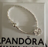 潘多拉（PANDORA）[陳麗君同款]讓愛(ài)盛開(kāi)手鏈套裝銀色精致小眾新品教師節禮物 銀色 18CM 曬單實(shí)拍圖