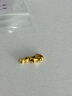 第一福黃金金豆1g足金AU9999投資金愛(ài)心錦鯉瓜子送禮物收藏儲蓄攢錢(qián)理財 金蘋(píng)果【1g*1顆】不帶證書(shū) 曬單實(shí)拍圖
