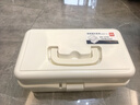 得力（deli）12色12ml國畫顏料套裝52件套初學(xué)者顏料工具箱書畫紙墨汁毛氈筆擱繪畫套裝禮物學(xué)生開學(xué)禮物 曬單實(shí)拍圖