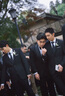 羅蒙伴郎服套裝結婚兄弟裝男士西裝三件套職業(yè)正裝春秋季新郎婚禮西服 8801黑色一扣單西裝 XL 曬單實(shí)拍圖