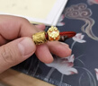 周生生  黃金文化祝福御守串珠大吉大利93822C定價(jià)不含手繩 曬單實(shí)拍圖
