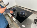 帥康（Sacon）燃氣灶煤氣灶雙灶家用 5.2KW灶具750mm大面板可調節免擴孔 國家補貼20%嵌入式臺式JZT-3B811天然氣 曬單實(shí)拍圖