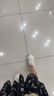 探路者（TOREAD）沙灘鞋戶(hù)外溯溪包頭洞洞鞋海邊防滑沙灘涼鞋 米白綠色女 37 曬單實(shí)拍圖