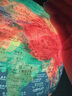 金球(jinqiu)32cm浮雕3D立體AR燈光地球儀衛(wèi)星智能教師男女孩兒童節(jié)開(kāi)學(xué)畢業(yè)紀(jì)念品生日地理禮物文具 曬單實(shí)拍圖