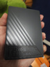 西部數據（WD）2TB 移動(dòng)硬盤(pán) USB3.0 My Passport隨行版2.5英寸 黑 機械硬盤(pán) 筆記本電腦外接 大容量加密存儲 曬單實(shí)拍圖