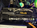 華碩GTX1060/1660/1070/1080/S/Ti電競臺式機高能游戲高清獨立顯卡 華碩GTX1660 6G 10系裝機測試卡 曬單實(shí)拍圖