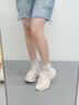 361°牛奶糖女鞋丨綜訓(xùn)鞋女子回彈減震運動鞋跳繩鞋戶外跑步鞋 粉荔枝/超凡粉 37 曬單實拍圖