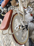 飛鴿（FLYING PIGEON）自行車(chē)成人通勤車(chē)自行車(chē)學(xué)生單車(chē)成人自行車(chē)通勤自行車(chē)女士自行車(chē) 豪華奶油米|6速|(zhì)一體輪+禮包 24寸適合150-170cm 曬單實(shí)拍圖