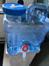 巖合戶(hù)外水桶 純凈水桶露營(yíng)儲水桶 食品級車(chē)載水桶手提式大容量帶龍頭 戶(hù)外食品級PC材質(zhì)【10L+配件】 曬單實(shí)拍圖