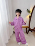 G.DUCKKIDS女童套裝春秋2025新款韓版洋氣兒童裝時(shí)髦休閑春裝女孩工裝兩件套 外套+褲子【兩件套】 120 cm 曬單實(shí)拍圖
