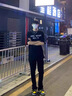 卡圖弛cleanfit黑色微喇牛仔褲男款秋季顯瘦直筒褲子美式潮流高街彎刀褲 黑色 XL 曬單實(shí)拍圖