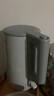 美的（Midea）電熱水壺煮水壺家用小型電燒水壺 0涂層食品級304不銹鋼雙層防燙無(wú)縫內膽1.5升容量 1566 曬單實(shí)拍圖