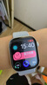 Apple/蘋(píng)果 Watch Series 10 智能手表GPS款42毫米銀色鋁金屬表殼青云色回環(huán)式運動(dòng)表帶MX1L3CH/B 曬單實(shí)拍圖