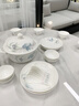 信耀景德鎮碗碟套裝家用骨瓷高端餐具高顏值陶瓷碗盤(pán)輕奢喬遷新居送禮 62件康定情歌配天元煲高檔禮盒裝 曬單實(shí)拍圖