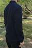 羅蒙（ROMON）長(zhǎng)袖T恤男桑蠶絲華夫格半高領(lǐng)中青年春秋休閑T恤衫6003 曬單實(shí)拍圖