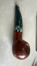 沙芬（SAVINELLI）意大利高檔優(yōu)質(zhì)進口石楠木手工雕刻煙斗 森林自然色 高顏值 320斗型 大號番茄斗 曬單實拍圖