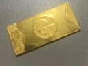 中國(guó)黃金AU9999新款祥云福祿文化金條 20g 曬單實(shí)拍圖