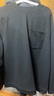 gxg.jeans男裝 多色假兩件潮流時(shí)尚寬松衛衣男生上衣 25年秋新品 黑色 L (175) 曬單實(shí)拍圖