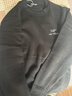 ARC'TERYX始祖鳥(niǎo) EMBLEM FLEECE CREW 男子 抓絨衫 Black/黑色 XL 曬單實(shí)拍圖