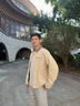 李寧夾克男女同款2025秋休閑復(fù)古運動簡單休閑外套AJDV311 曬單實拍圖
