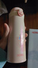 膳魔師（THERMOS）不銹鋼保溫杯女士芭蕾系列便攜咖啡杯子高顏值情侶水杯生日禮物 浪漫粉 400ml 保溫杯 曬單實(shí)拍圖