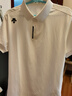 DESCENTE迪桑特TRAINING綜訓UPF50+防曬男士短袖POLO衫夏季 WT-白色 L (175/96A) 曬單實(shí)拍圖