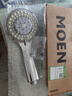 摩恩（MOEN）手持淋浴噴頭家用通用4分接口三功能高溫塑材手持花灑頭10530EC 曬單實(shí)拍圖