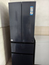 海爾（Haier）冰箱342升法式多門(mén)四門(mén)一級能效雙變頻風(fēng)冷無(wú)霜黑金凈化除菌凈味靜音家用電冰箱政府補貼20% 342升+一級能效+黑金凈化 曬單實(shí)拍圖