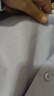 初語(yǔ)純棉女士襯衫2025秋季新款繡花上衣休閑通勤百搭襯衣 淺紫色 L 曬單實(shí)拍圖