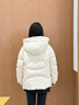 波司登25新款羽絨服女短款寬松休閑通勤連帽冬季舒適保暖外套B250245202 暖絨米7C28 S 160/84A 體重約100-110斤 曬單實拍圖