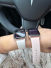 Apple/蘋果 Watch Series 10 智能手表GPS款46毫米玫瑰金色鋁金屬表殼淡桃粉色運動型表帶M/L MX2A3CH/B 曬單實拍圖